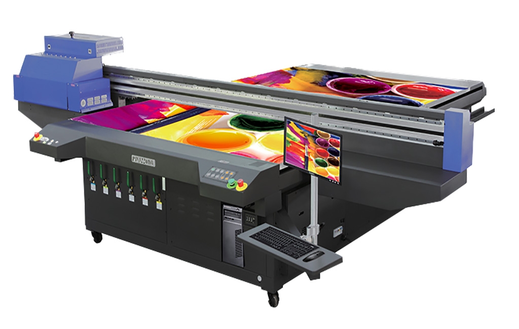 Image of Flat bed color printer